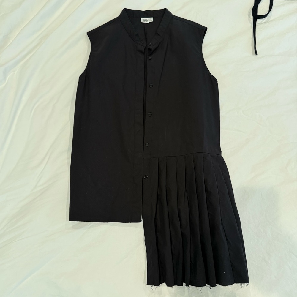 OAK asymmetrical button down